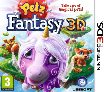 Petz Fantasy 3D (Europe)(En,Fr,Ge,It,Es,Nl,Da,No,Sw)) box cover front